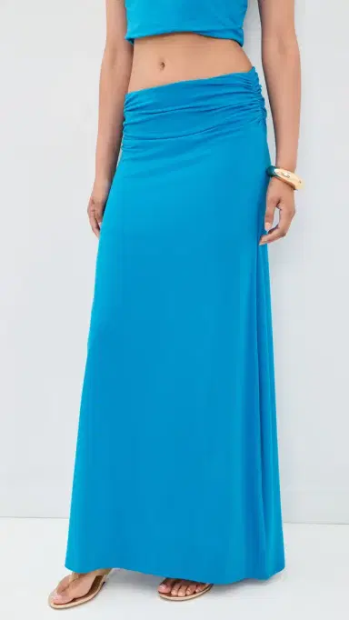 Ramy Brook Brooklyn Skirt Aegean Blue | Thumbnail 2