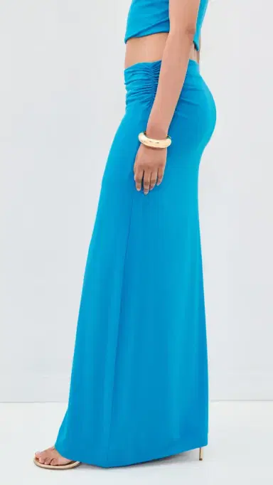 Ramy Brook Brooklyn Skirt Aegean Blue | Thumbnail 4