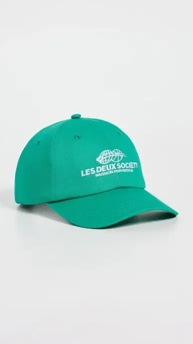 Les Deux Exhibition Dad Cap Green Spruce One Size | Thumbnail 2