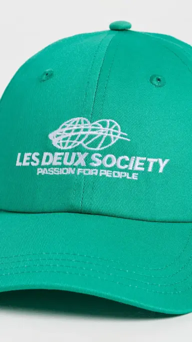 Les Deux Exhibition Dad Cap Green Spruce One Size | Thumbnail 4