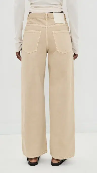 House of Dagmar Baggy Fit Jeans Beige | Thumbnail 3 House of Dagmar Baggy Fit Jeans Beige | Thumbnail 3
