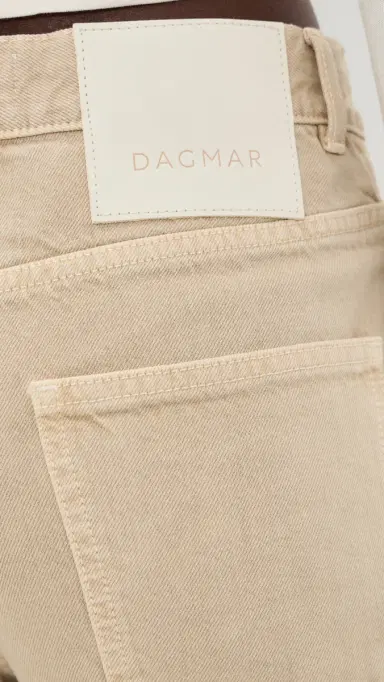 House of Dagmar Baggy Fit Jeans Beige | Thumbnail 6 House of Dagmar Baggy Fit Jeans Beige | Thumbnail 6