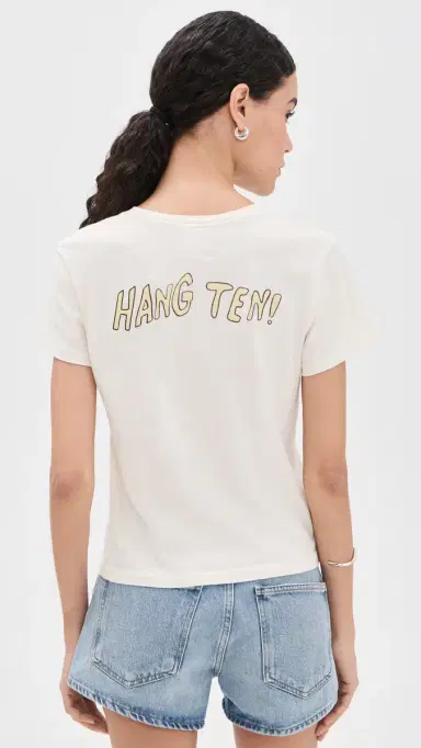 RE/DONE Classic Tee Snoopy Hang Ten | Thumbnail 3 RE/DONE Classic Tee Snoopy Hang Ten | Thumbnail 3