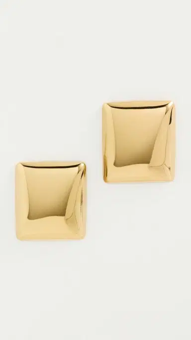 Luv AJ The Biarritz Studs Gold One Size | Thumbnail 2