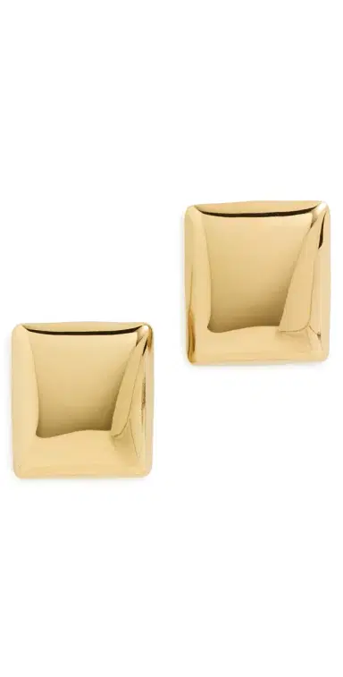 Luv AJ The Biarritz Studs Gold One Size | Thumbnail 1