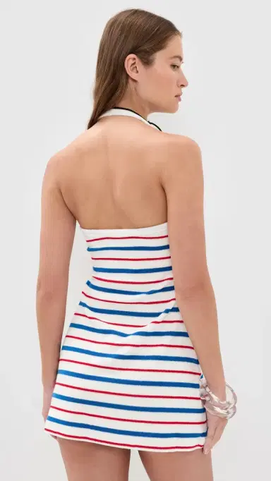 Rowing Blazers Terry Dress Red Blue | Thumbnail 3 Rowing Blazers Terry Dress Red Blue | Thumbnail 3
