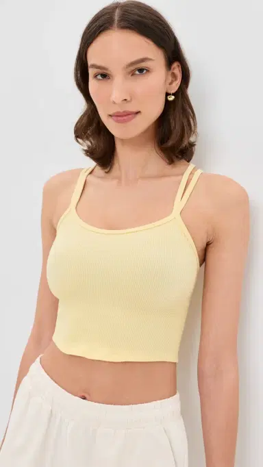 FP Movement Break A Sweat Free Throw Tank Sunlt Yellow M/L | Thumbnail 2