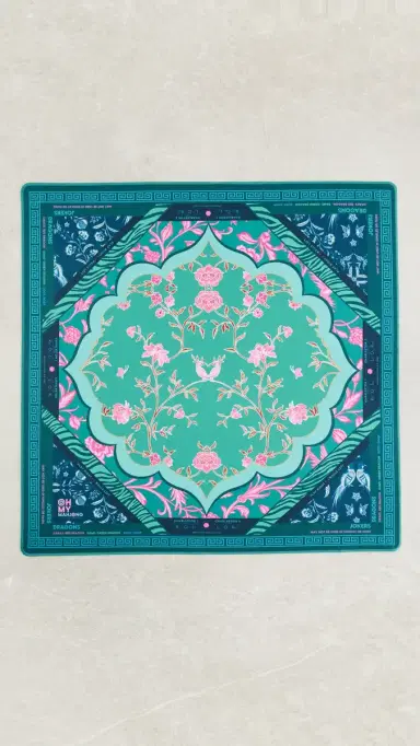Oh My Mahjong Esme In Tube Mat Green One Size | Thumbnail 2