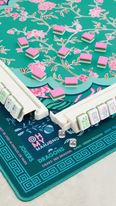 Oh My Mahjong Esme In Tube Mat Green One Size | Thumbnail 3