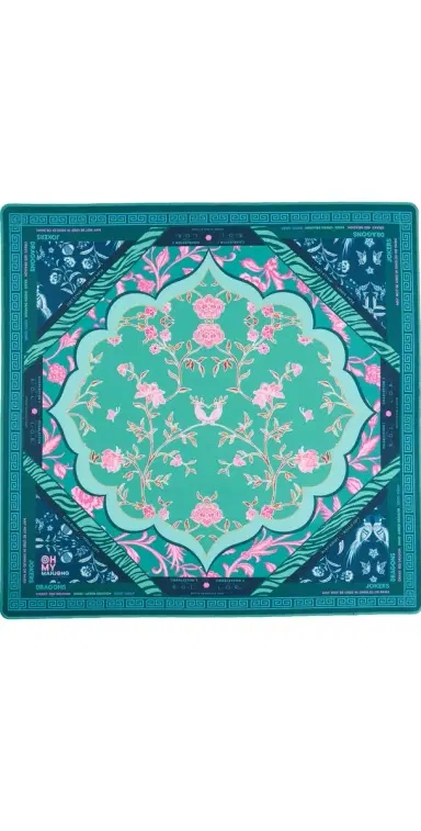 Oh My Mahjong Esme In Tube Mat Green One Size | Thumbnail 1