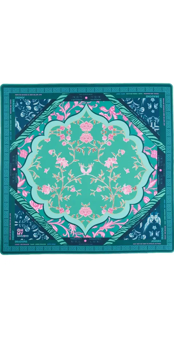Oh My Mahjong Esme In Tube Mat Green One Size