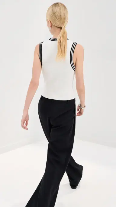 LE BOP Kara Tank White | Thumbnail 4