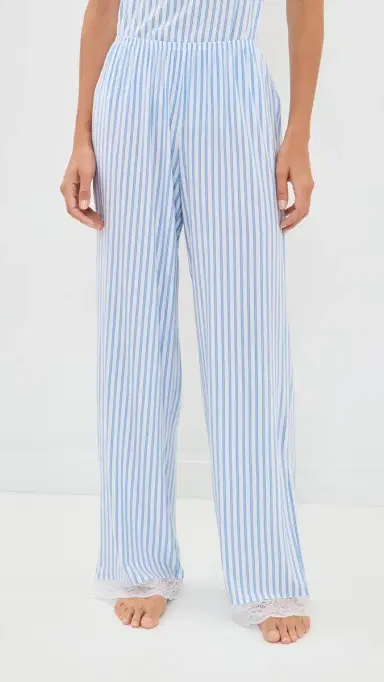 Eberjey Isla Cami and Pant Set Regatta Stripe ummer Blue/White | Thumbnail 5 Eberjey Isla Cami and Pant Set Regatta Stripe ummer Blue/White | Thumbnail 5