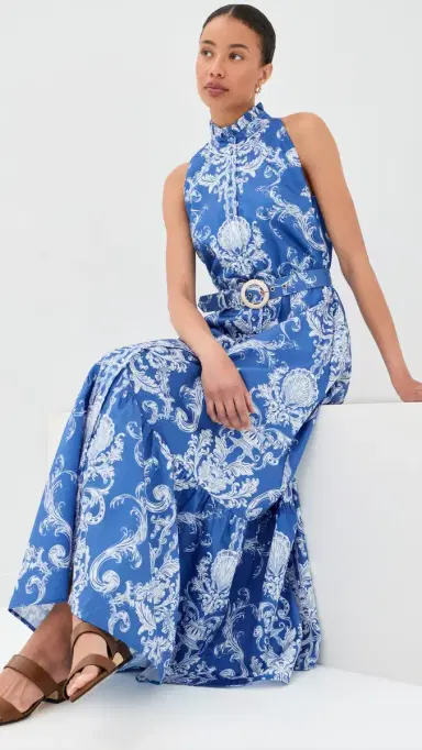 Borgo de Nor Biba Dress Barocco | Thumbnail 2 Borgo de Nor Biba Dress Barocco | Thumbnail 2