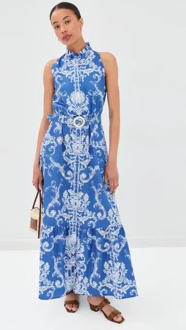 Borgo de Nor Biba Dress Barocco | Thumbnail 3 Borgo de Nor Biba Dress Barocco | Thumbnail 3