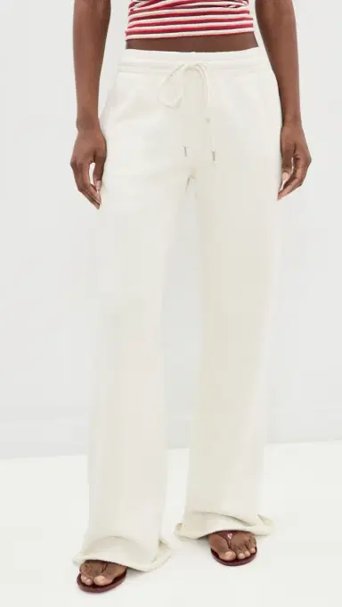 RE/DONE Flare Sweatpants Vintage White | Thumbnail 2