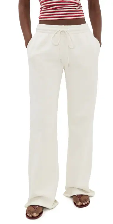 RE/DONE Flare Sweatpants Vintage White | Thumbnail 1