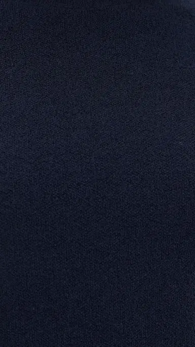 Vince Texture Short Sleeve Crew Pullover Navy | Thumbnail 6