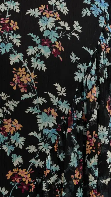 Ulla Johnson Seraphina Silk Draped Dress Nightshade 2 | Thumbnail 6