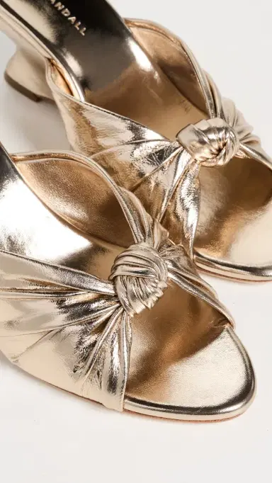 Loeffler Randall Marsy Angled Wedge Sandals Champagne 8 | Thumbnail 6