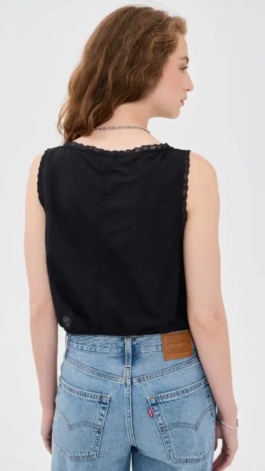 RE/DONE Allegra Top Black | Thumbnail 3 RE/DONE Allegra Top Black | Thumbnail 3