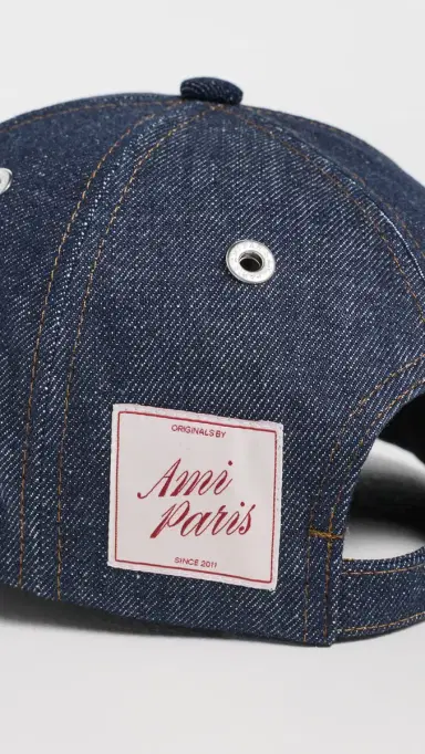 AMI Denim Cap | Thumbnail 4 AMI Denim Cap | Thumbnail 4