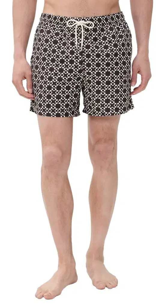 Simkhai alachi Swim Shorts 14.5 Chocolate