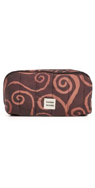 Damson Madder Large Wash Bag Swirl One Size | Thumbnail 1 Damson Madder Large Wash Bag Swirl One Size | Thumbnail 1