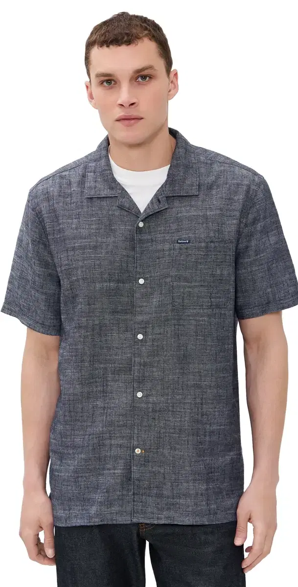 Bowston Linen Blend Summer Shirt Dark Navy