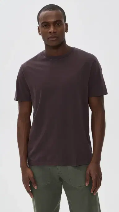 Madewell x Shopbop Rockaway Tee Rum Raisin | Thumbnail 2