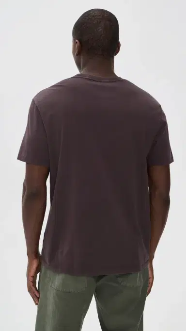 Madewell x Shopbop Rockaway Tee Rum Raisin | Thumbnail 3