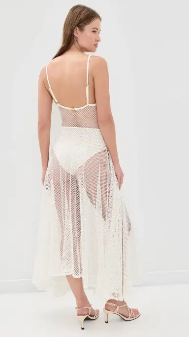 Bahia Maria Aura Dress Ivory M | Thumbnail 3