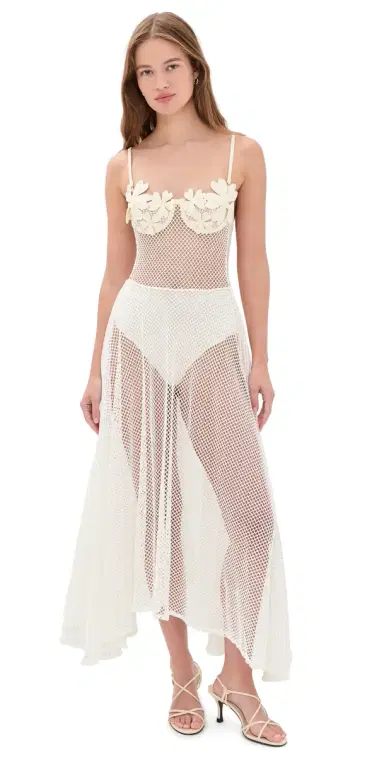 Bahia Maria Aura Dress Ivory M | Thumbnail 1