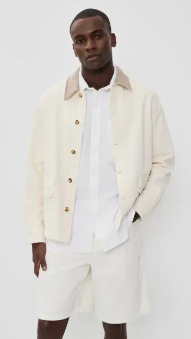 Frame Canvas Jacket Off White | Thumbnail 2