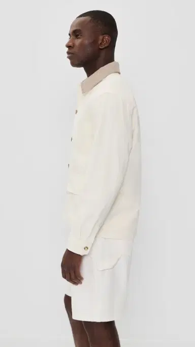 Frame Canvas Jacket Off White | Thumbnail 4