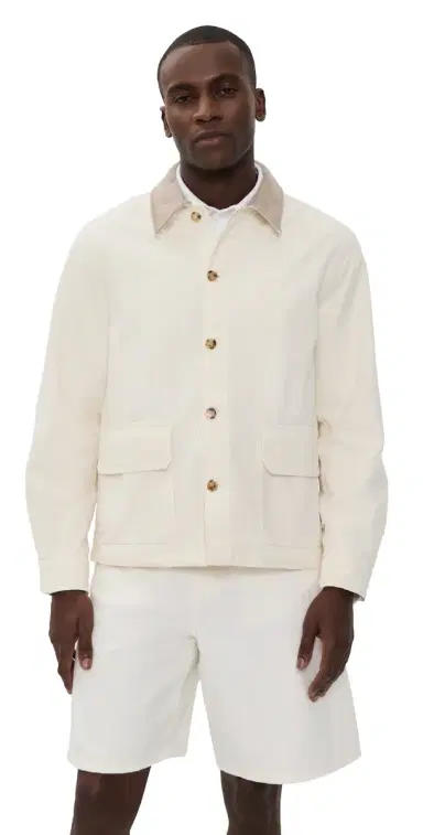 Frame Canvas Jacket Off White | Thumbnail 1