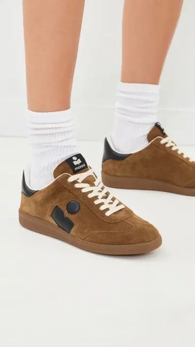 Isabel Marant Bryce Sneakers Cognac/Black | Thumbnail 3