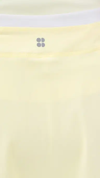 Sweaty Betty Tennis Skort Butterscotch Yellow/White M | Thumbnail 6