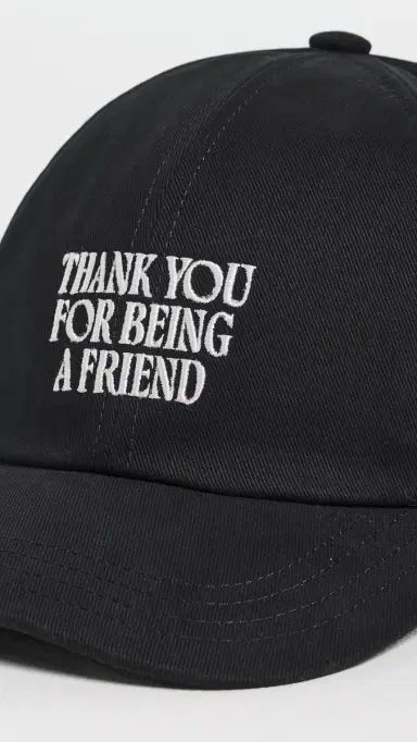 AMI Friend Cap Noir One Size | Thumbnail 4