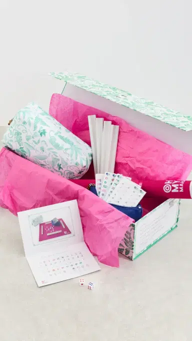 Oh My Mahjong Palm Beach Travel Set Blue | Thumbnail 3