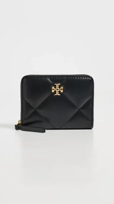 Tory Burch Kira Diamond Quilt Small Zip Around Wallet | Thumbnail 2 Tory Burch Kira Diamond Quilt Small Zip Around Wallet | Thumbnail 2