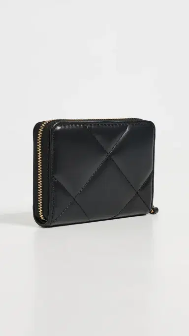 Tory Burch Kira Diamond Quilt Small Zip Around Wallet | Thumbnail 3 Tory Burch Kira Diamond Quilt Small Zip Around Wallet | Thumbnail 3