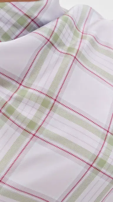 MARQUES ALMEIDA Lightweight Drill Cowl Neck Top Tartan Plaid 6 | Thumbnail 6 MARQUES ALMEIDA Lightweight Drill Cowl Neck Top Tartan Plaid 6 | Thumbnail 6