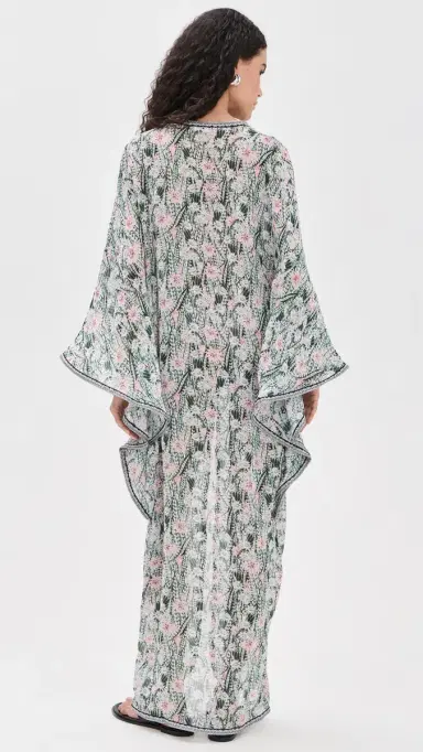 Eywasouls Malibu Jaya Coverup Caftan Cactus Bloom | Thumbnail 3 Eywasouls Malibu Jaya Coverup Caftan Cactus Bloom | Thumbnail 3