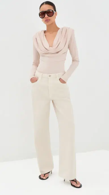Wardrobe.NYC WARDROBE. NYC Matte Draped Top | Thumbnail 5 Wardrobe.NYC WARDROBE. NYC Matte Draped Top | Thumbnail 5