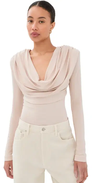 Wardrobe.NYC WARDROBE. NYC Matte Draped Top | Thumbnail 1 Wardrobe.NYC WARDROBE. NYC Matte Draped Top | Thumbnail 1