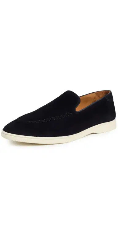 GREATS Veneto Loafers Navy | Thumbnail 1