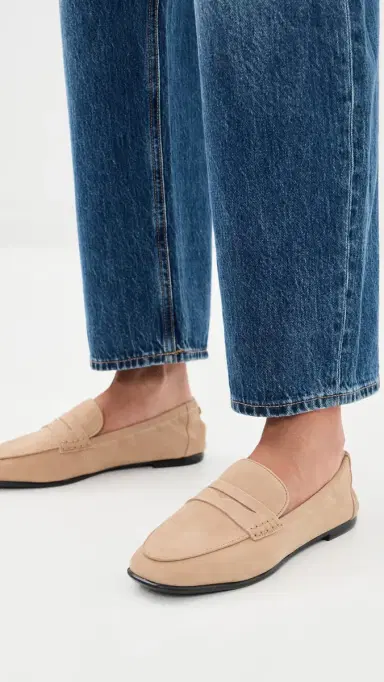 Simkhai Danna Suede Loafers Light Camel 39 | Thumbnail 3 Simkhai Danna Suede Loafers Light Camel 39 | Thumbnail 3
