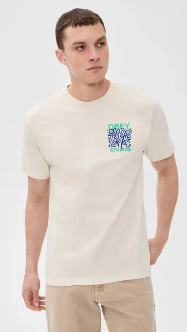 Obey Grown with Love Tee Cream L | Thumbnail 2