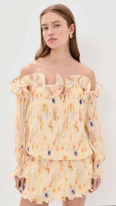Line & Dot Potpourri Mini Dress | Thumbnail 2 Line & Dot Potpourri Mini Dress | Thumbnail 2